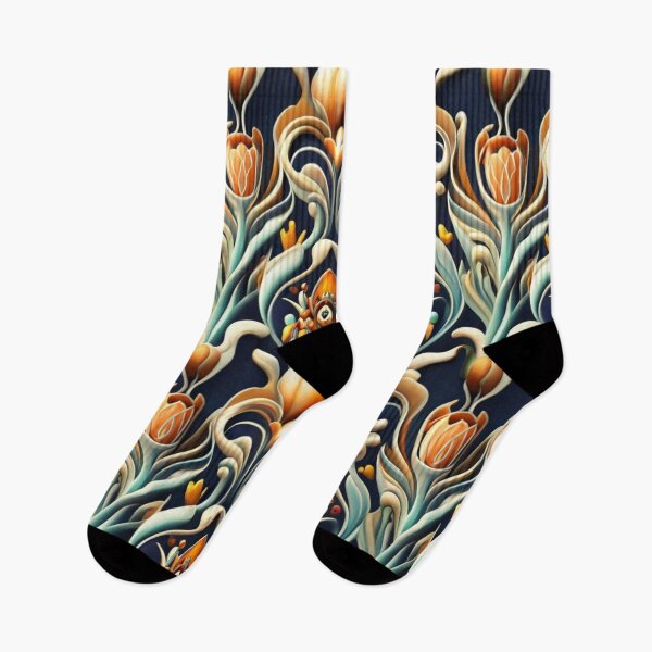 Item preview, Seamless, vivid, elegant pattern for textile applications, fabric graphics, floral style, beautiful illustration, vivid colors, black background designed and sold by gulka8.