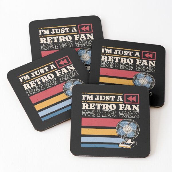Item preview, I'm Just a Retro Fan designed and sold by sachpica.
