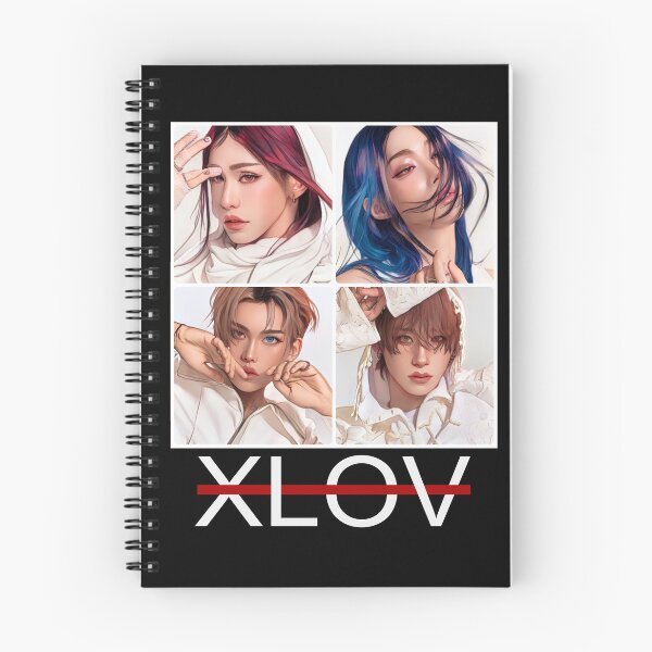 Item preview, XLOV Uxlxve Group Design 1 designed and sold by LiveKpop.