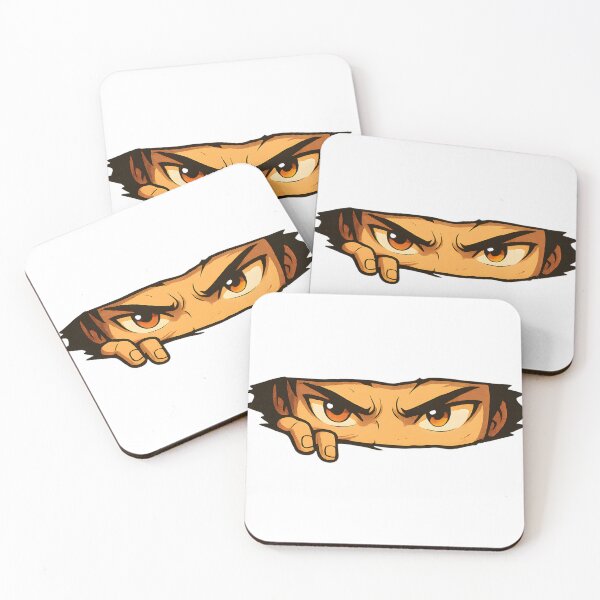 Item preview, Fiery Anime Eyes Locked in a Steely Glare designed and sold by DariaOltes.