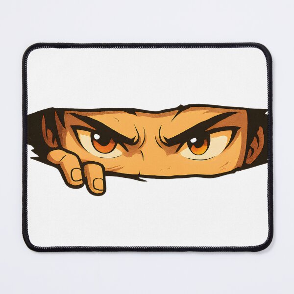 Item preview, Fiery Anime Eyes Locked in a Steely Glare designed and sold by DariaOltes.
