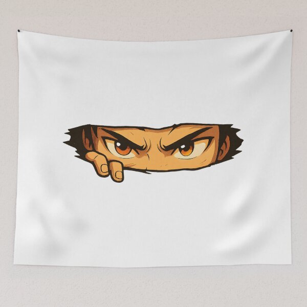 Item preview, Fiery Anime Eyes Locked in a Steely Glare designed and sold by DariaOltes.