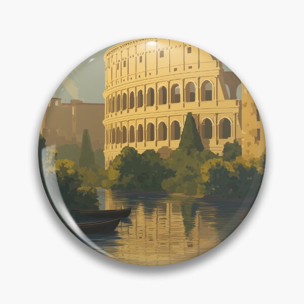 Item preview, Vintage Italy - Retro Travel Poster designed and sold by MidArtForge.