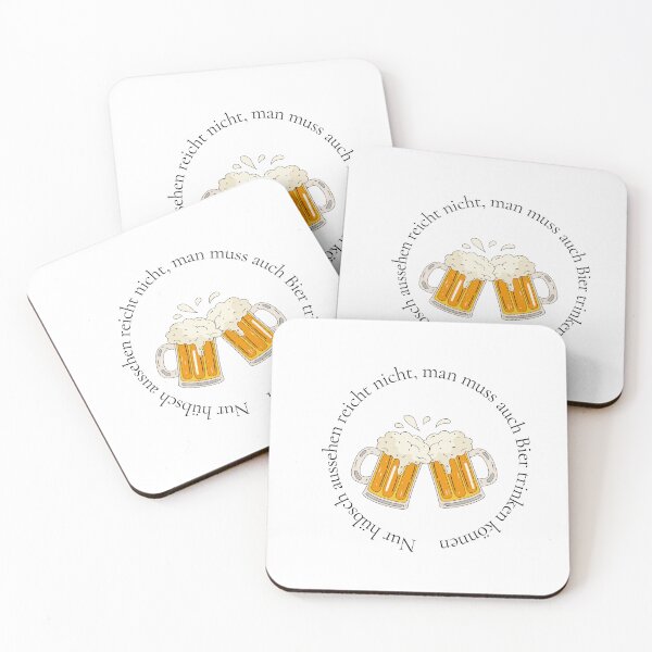 Item preview, Cheers! Toasting Beer Mugs – Funny Beer Design designed and sold by Fies-und-Fein.