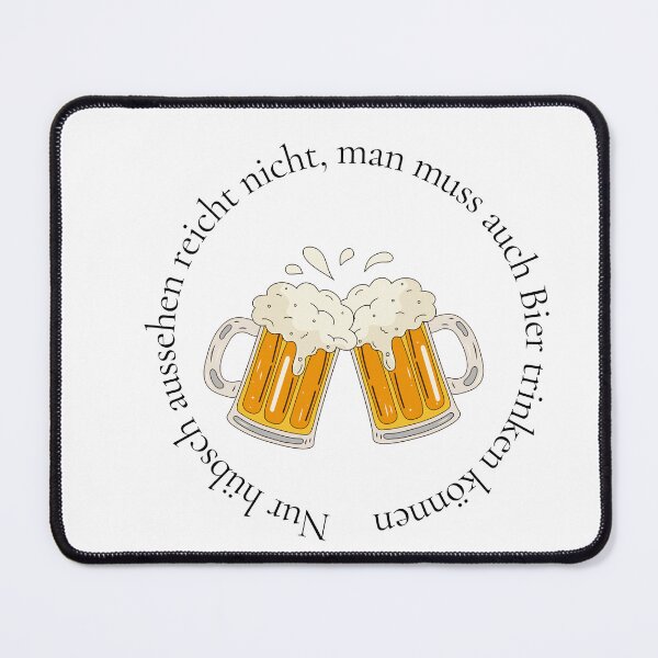 Item preview, Cheers! Toasting Beer Mugs – Funny Beer Design designed and sold by Fies-und-Fein.