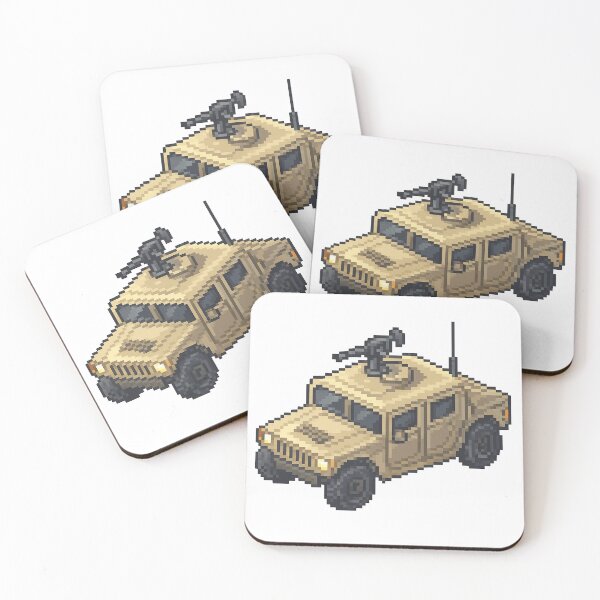 Item preview, Desert Patrol Off-Road Vehicle – Retro Pixel Art designed and sold by arteopolis.