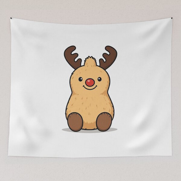 Item preview, Jellycat Amuseables Peanut Reindeer designed and sold by Tashi97.
