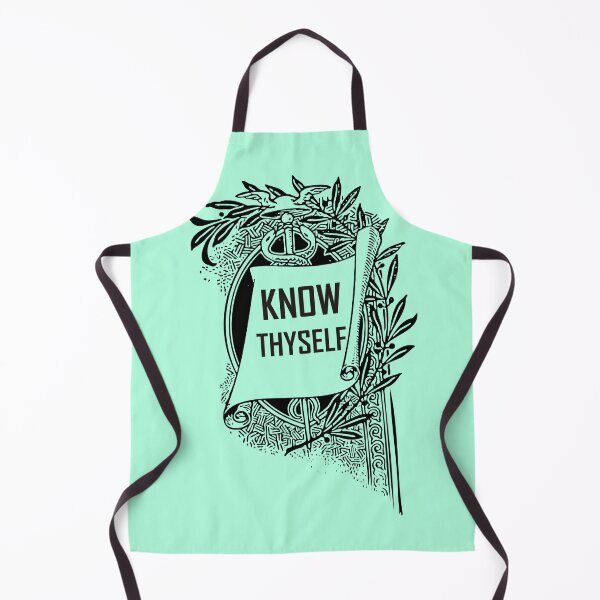 Item preview, Know Thyself | Ancient Greek Quote designed and sold by ArtsyExplorer.