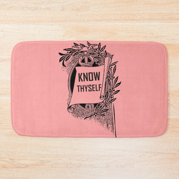Item preview,  Know Thyself | Ancient Greek Quote designed and sold by ArtsyExplorer.