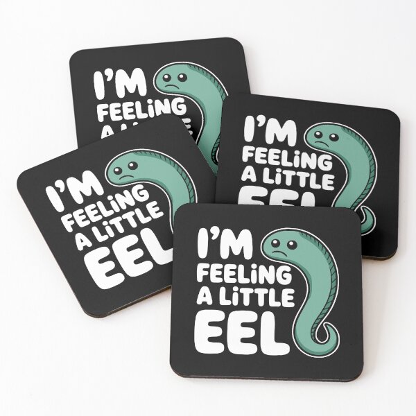 Item preview, I'm feeling A Little Eel! Funny Koi Pun designed and sold by PMCreative.