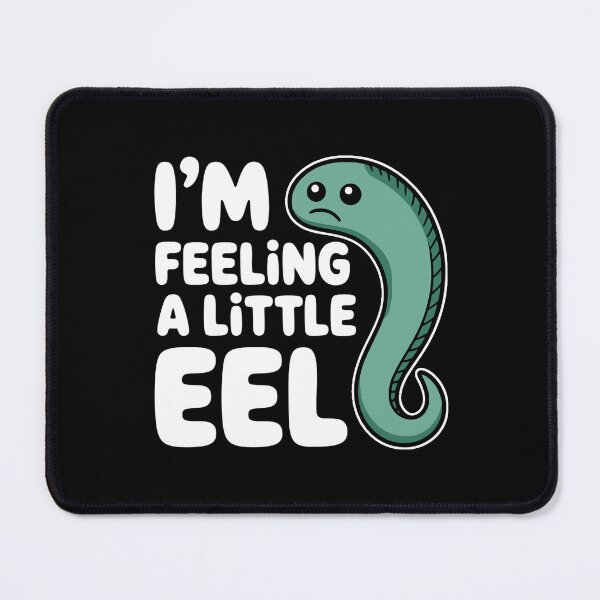 Item preview, I'm feeling A Little Eel! Funny Koi Pun designed and sold by PMCreative.