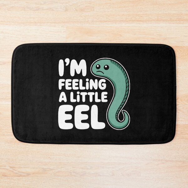 Item preview, I'm feeling A Little Eel! Funny Koi Pun designed and sold by PMCreative.