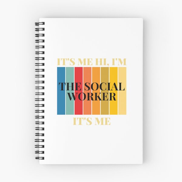 Item preview, Funny Vintage It's Me Hi I'm The Social Worker It's Me Design, Social Worker Humor designed and sold by faridman.