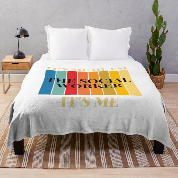 Item preview, Funny Vintage It's Me Hi I'm The Social Worker It's Me Design, Social Worker Humor designed and sold by faridman.