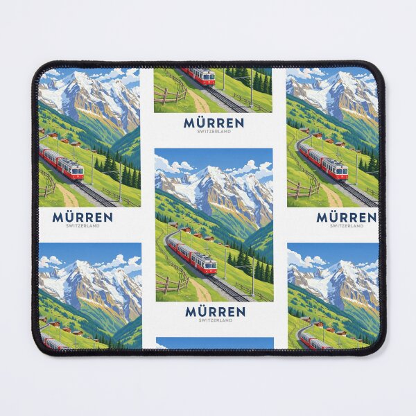 Item preview, Mürren Switzerland Alps Train Vintage designed and sold by TeeARTHY.