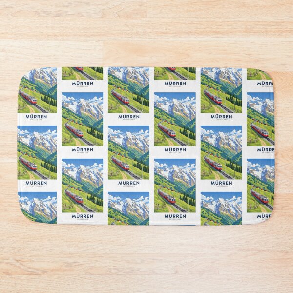 Item preview, Mürren Switzerland Alps Train Vintage designed and sold by TeeARTHY.