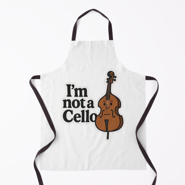 Item preview, “I’m Not a Cello - Bassist Humor” designed and sold by Tiny Joy World.