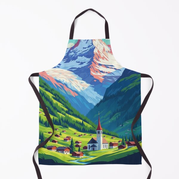 Item preview, Engelberg Switzerland Alps Valley Vintage designed and sold by TeeARTHY.