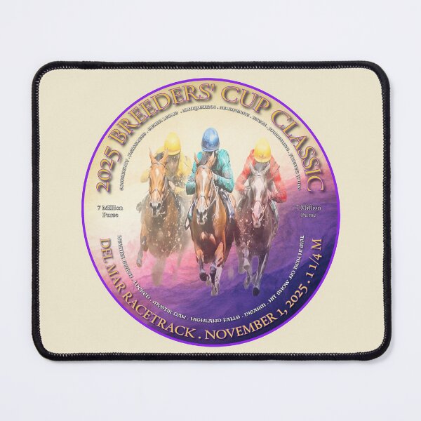 Item preview, Breeders' Cup Classic 2025 Probable and Possible Contenders Horse Racing Design designed and sold by Ginny Luttrell.