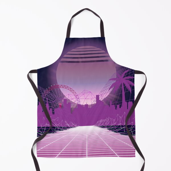 Item preview, Retrowave Cityscape Grid designed and sold by IREMORHAN.