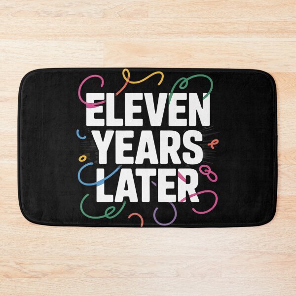 Item preview, ELEVEN YEARS LATER 11 year Old Birthday for Girl Boys  designed and sold by lilLilaBatArt.