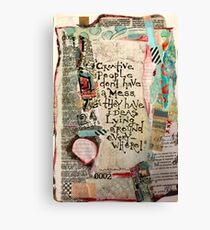 Creative Mess Canvas Print