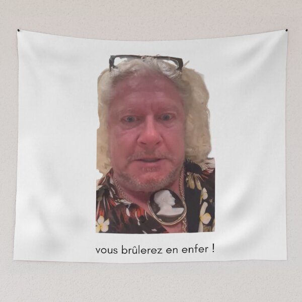Item preview, you will burn in hell Meme designed and sold by Crealice.