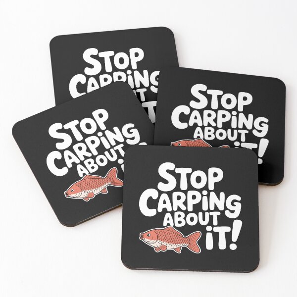 Item preview, Stop Carping About It! Funny Carp Fish Pun designed and sold by PMCreative.