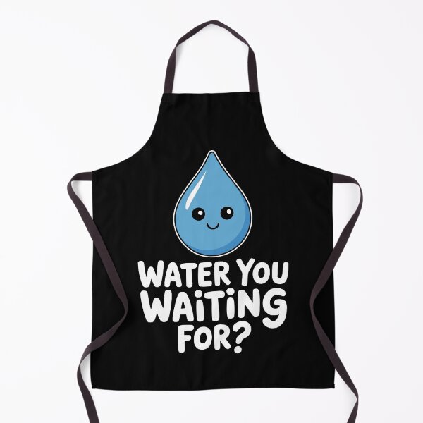 Item preview, Water You Waiting For! Funny Water Drop Pun designed and sold by PMCreative.