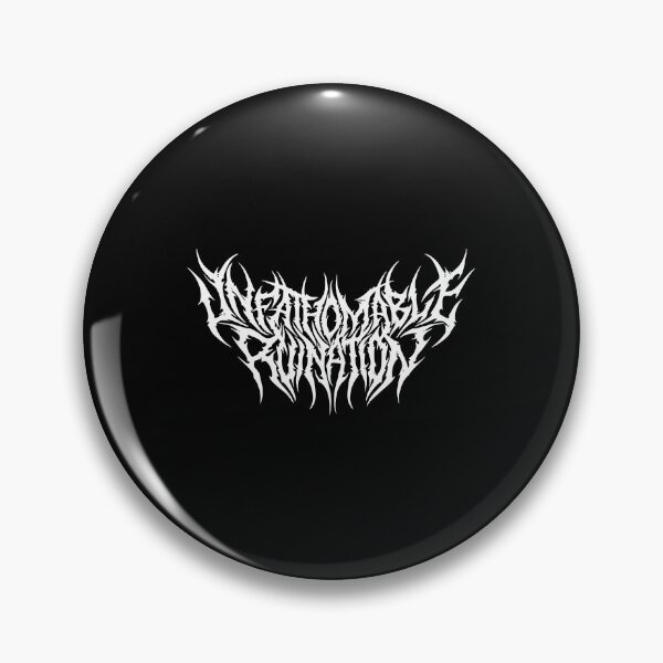 Item preview, Unfathomable Ruination (Band) HD Logo designed and sold by KPopverse2.