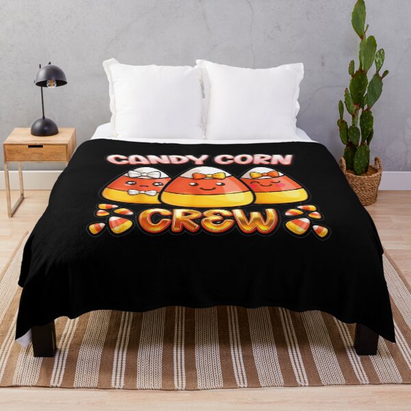 Item preview, Candy Corn Crew – Cute Halloween Kawaii Candy Design for Fall and Trick-or-Treat Lovers designed and sold by Alluka Brand.