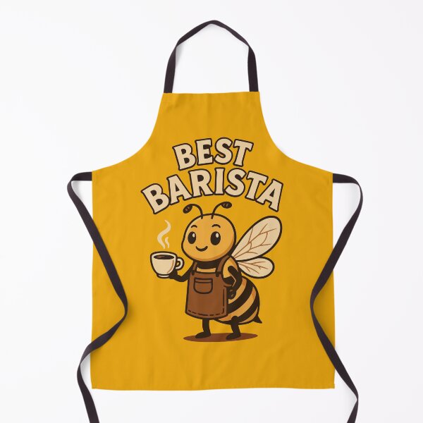 Item preview, Best Barista – Bee Design for Hardworking Coffee Lovers designed and sold by Coffee Lifestyle.