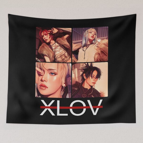Item preview, XLOV Uxlxve Group Design 3 designed and sold by LiveKpop.