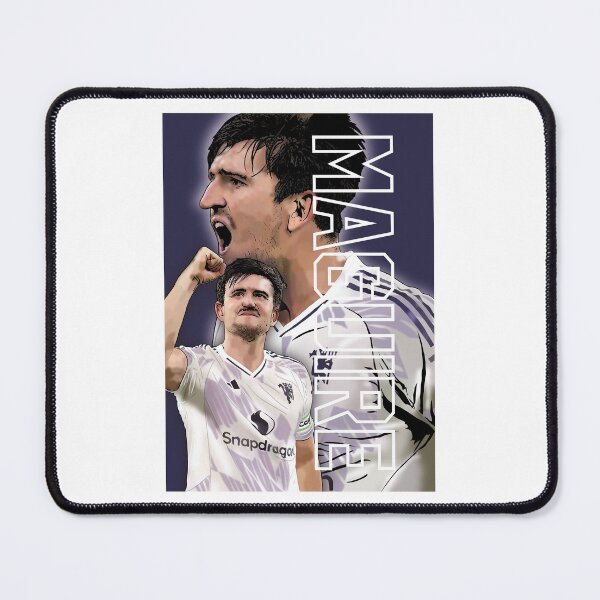 Item preview, Harry Maguire – The Anfield Redemption Artwork by GrizzlyGFX | Manchester United’s Heroic Winner After 10 Years designed and sold by GrizzlyCollective.
