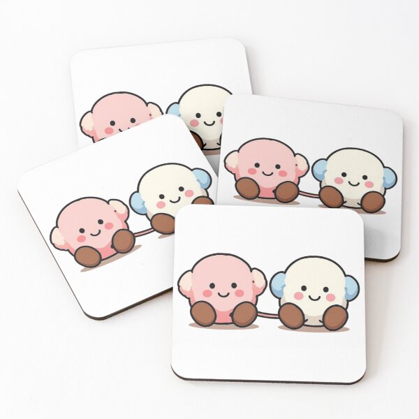 Item preview, Jellycat Amuseables Toastie Pink and White Marshmallows  designed and sold by Tashi97.