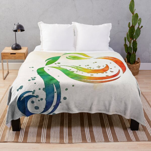 Item preview, AQUARIUS SIGN- Awesome Leaves designed and sold by ArtFeel.