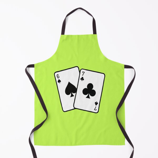 Item preview, Minimalist 6 7 Playing Cards - Black and White designed and sold by The Real Life Symphony.