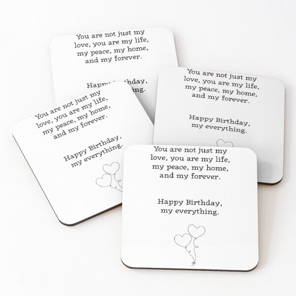 Item preview, Romantic Birthday designed and sold by SnorkleSupply.