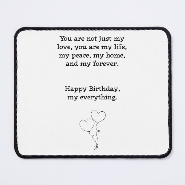 Item preview, Romantic Birthday designed and sold by SnorkleSupply.