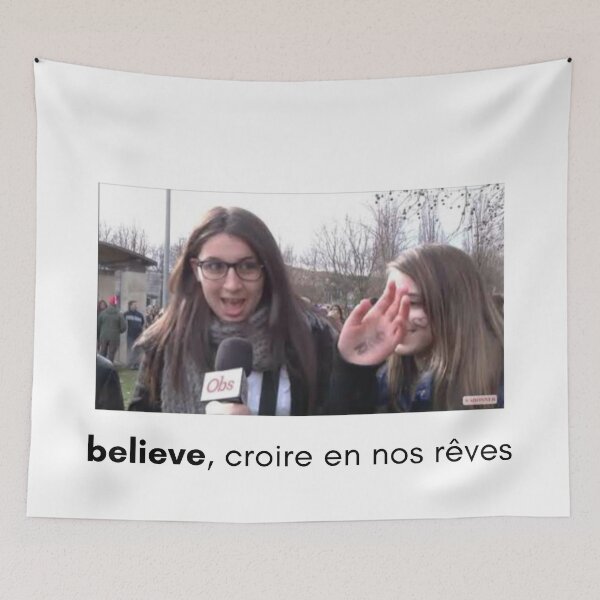 Item preview, believe, believe in our dreams Meme designed and sold by Crealice.
