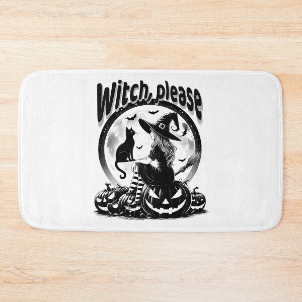 Item preview, Witch, please - conversation between a witch and a black cat. designed and sold by Art-Arcade6.