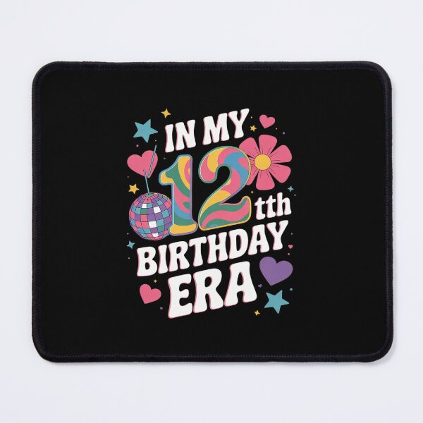 Item preview, Groovy In My 12th Birthday Era 12 Years Old designed and sold by lilLilaBatArt.