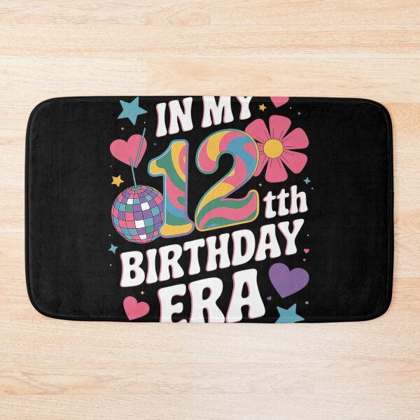 Item preview, Groovy In My 12th Birthday Era 12 Years Old  designed and sold by lilLilaBatArt.