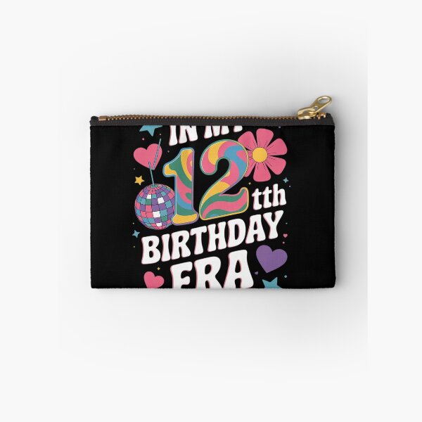 Item preview, Groovy In My 12th Birthday Era 12 Years Old  designed and sold by lilLilaBatArt.