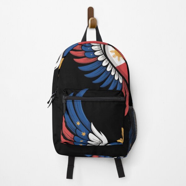 Item preview, Philippines Flag Heart with Angel Wings for Filipino Pride designed and sold by snowry.