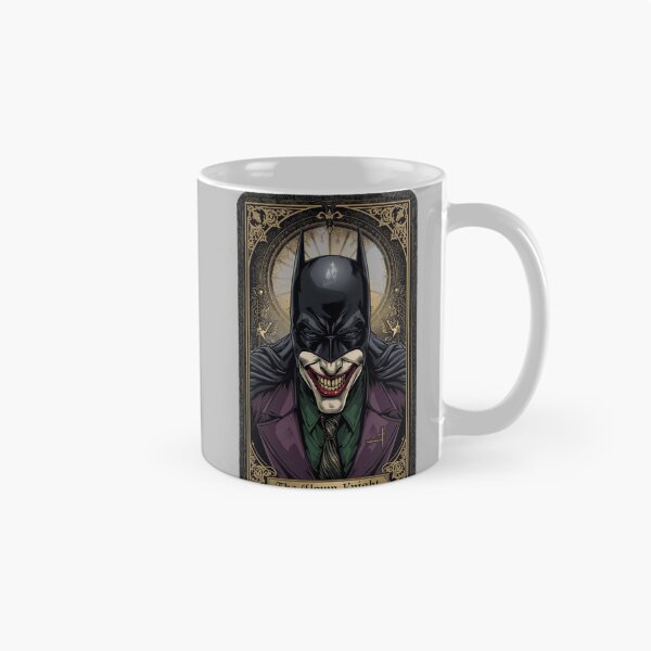Item preview, The Clown Knight – gothic portrait of a dark hero designed and sold by LoomisDreams.
