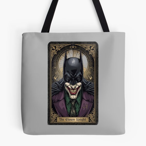 Item preview, The Clown Knight – gothic portrait of a dark hero designed and sold by LoomisDreams.