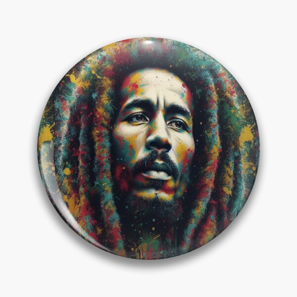 Item preview, Colorful Abstract Reggae Music Legend Print designed and sold by didgiart.