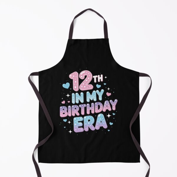 Item preview, In My 12th Birthday Era Girl Twelve Bday 12 Year Old designed and sold by lilLilaBatArt.