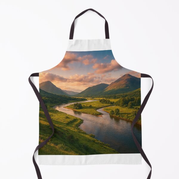 Item preview, Rio Serpenteando ao Entardecer designed and sold by Leonornature.